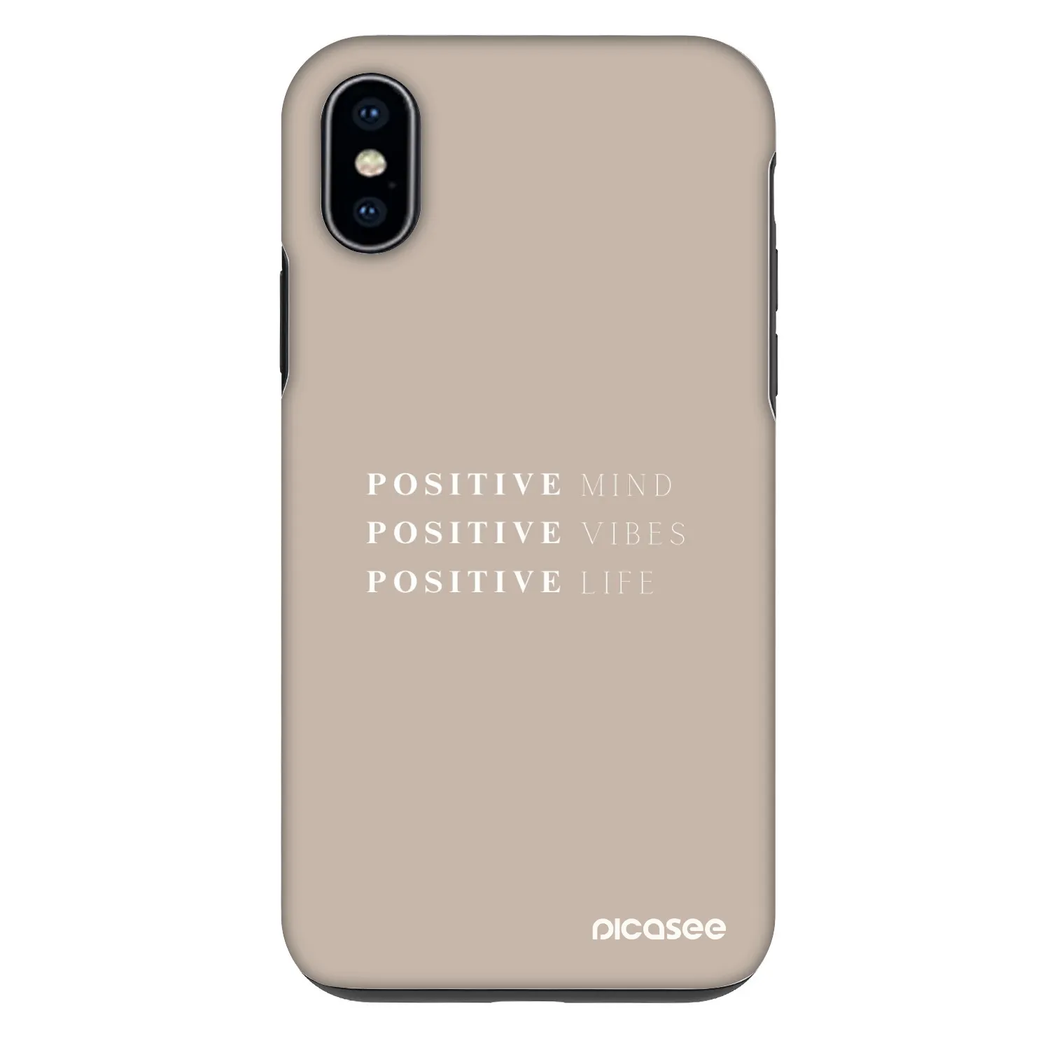 Picasee Fashion Case pentru Apple iPhone X/XS - Positive Vibes
