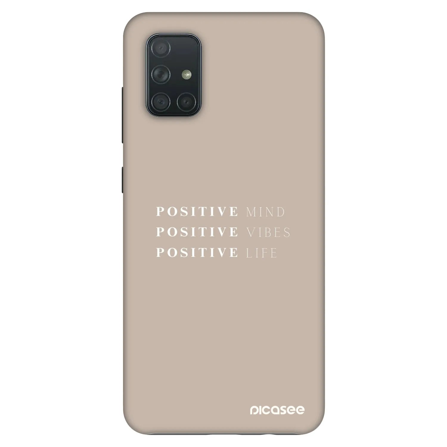 Picasee Fashion Case pentru Samsung Galaxy A71 A715F - Positive Vibes