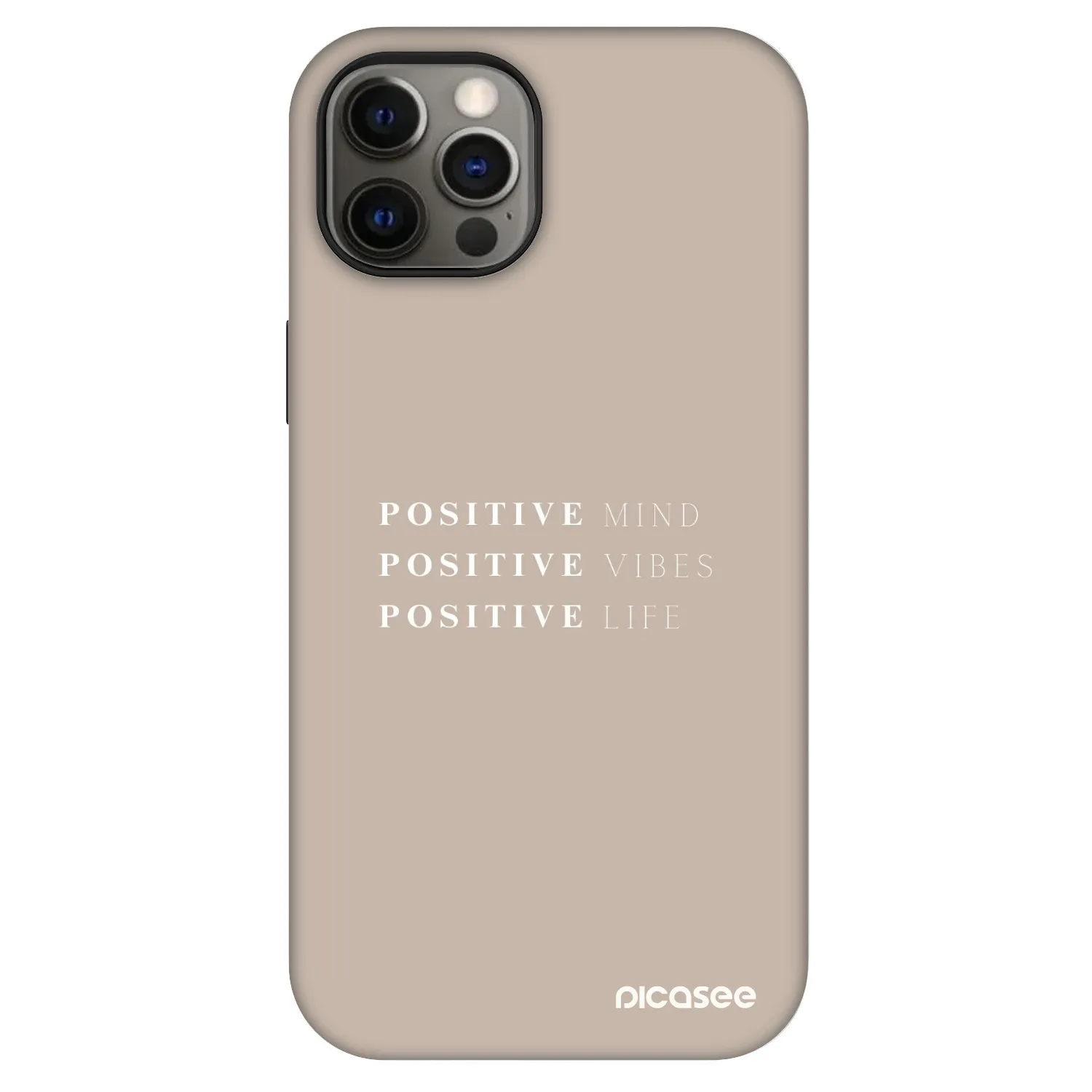Picasee Fashion Case MagSafe pentru Apple iPhone 12 Pro - Positive Vibes