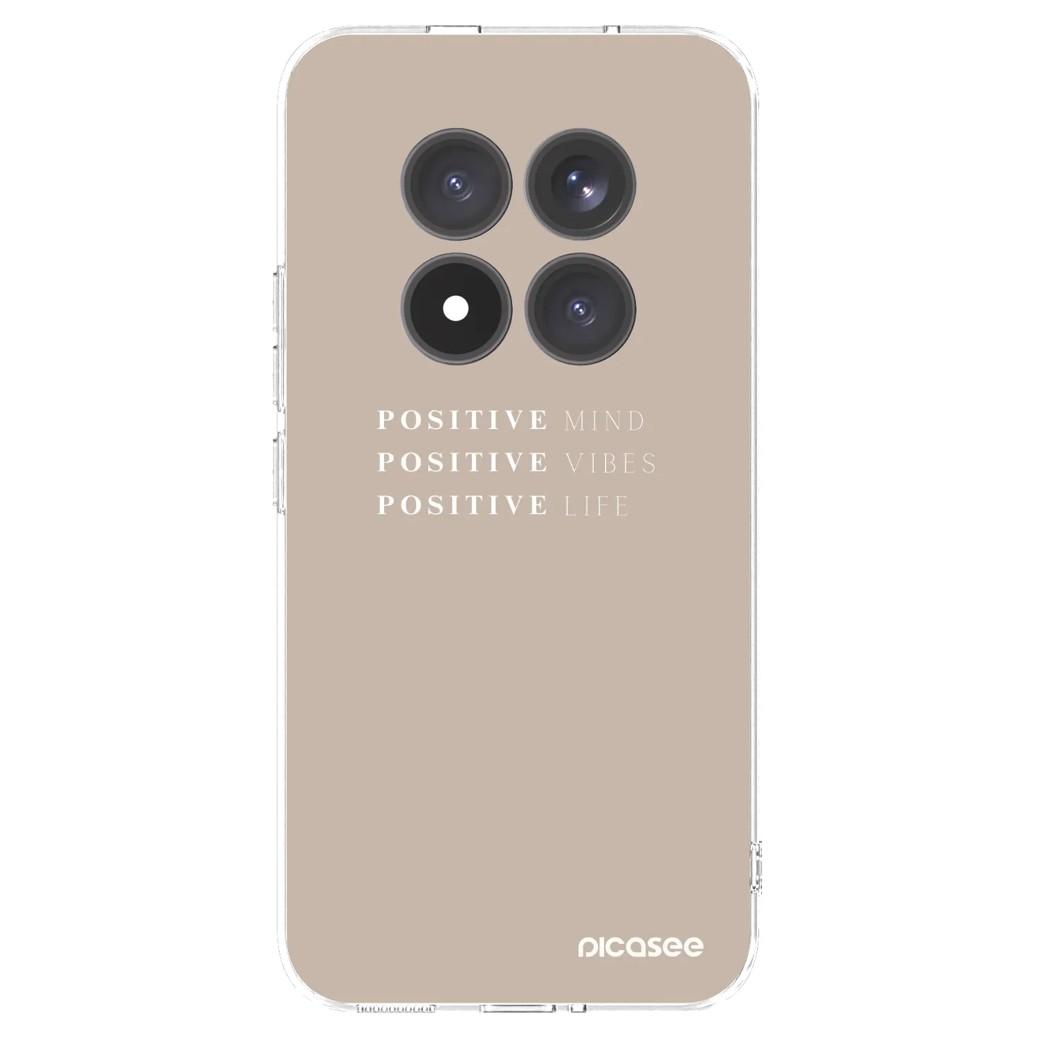 Picasee husă transparentă din silicon pentru Xiaomi Redmi Note 15 Pro+ - Positive Vibes