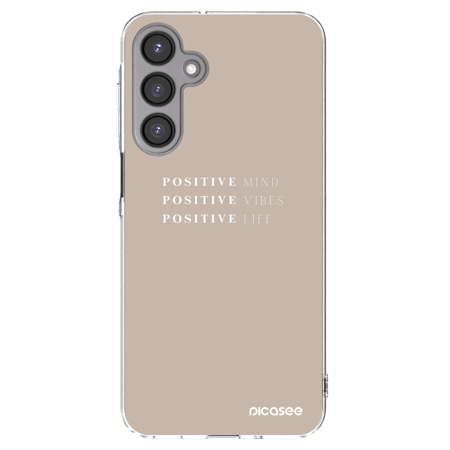 Picasee husă transparentă din silicon pentru Samsung Galaxy A16 4G - Positive Vibes