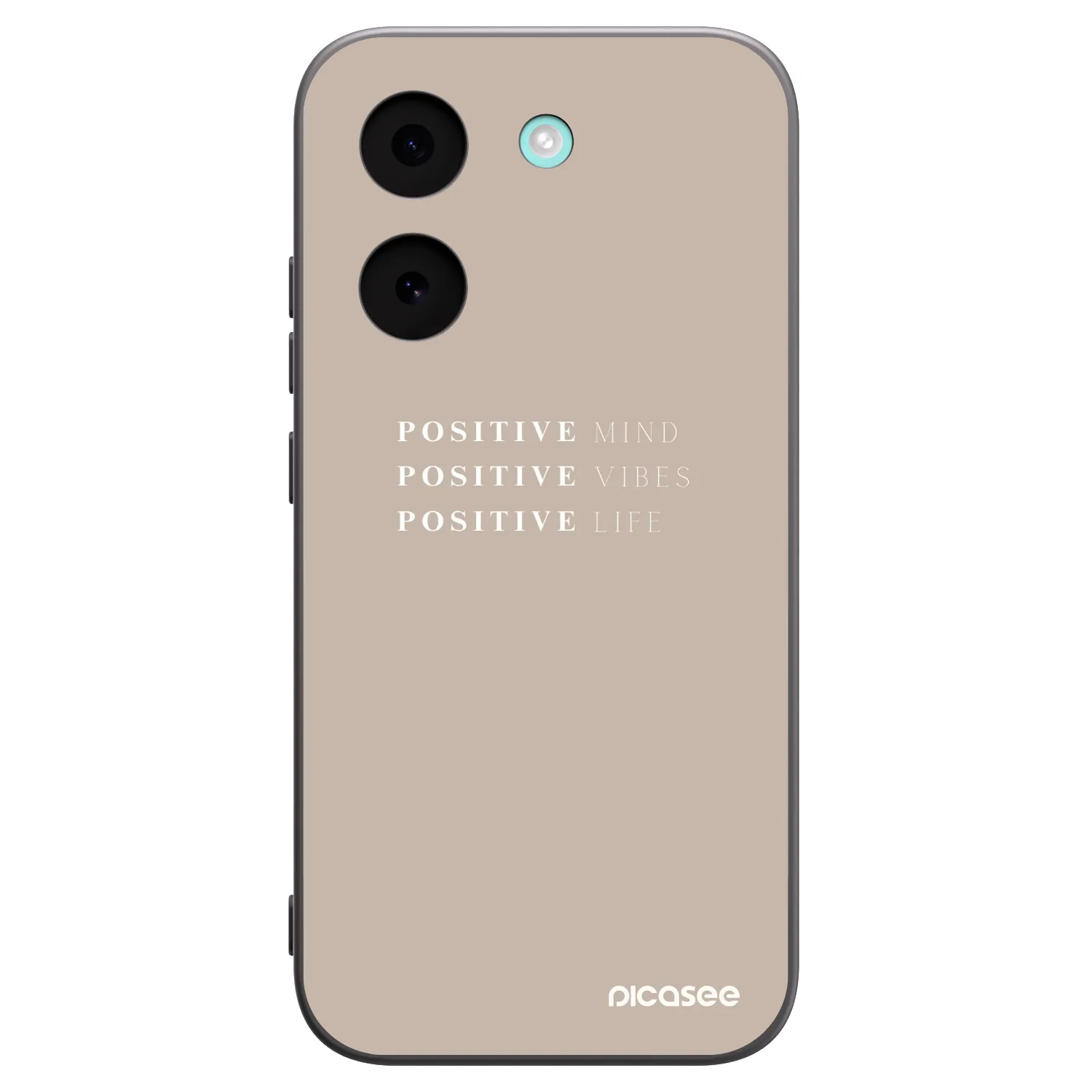 Picasee husă neagră din silicon pentru Xiaomi Poco X8 Pro - Positive Vibes
