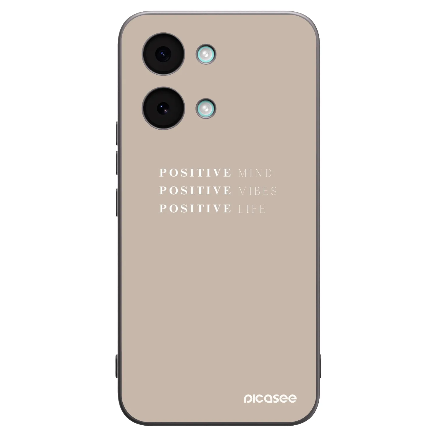 Picasee husă neagră din silicon pentru Xiaomi Poco X8 Pro Max - Positive Vibes