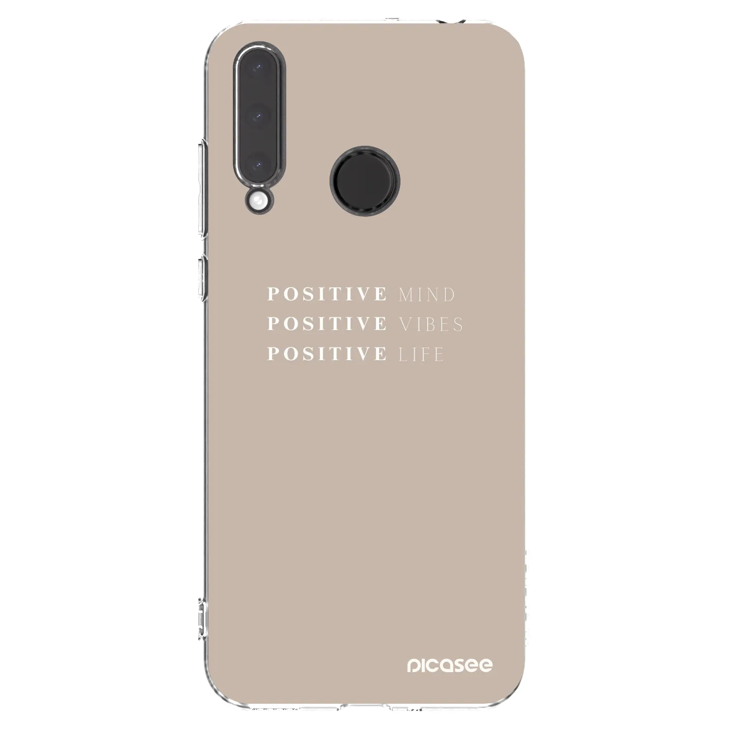 Picasee husă transparentă din silicon pentru Honor 20 Lite - Positive Vibes