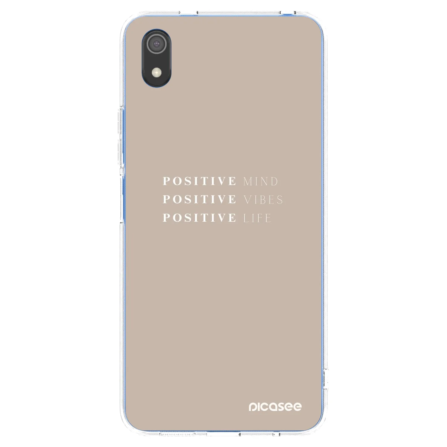 Picasee husă transparentă din silicon pentru Xiaomi Redmi 7A - Positive Vibes