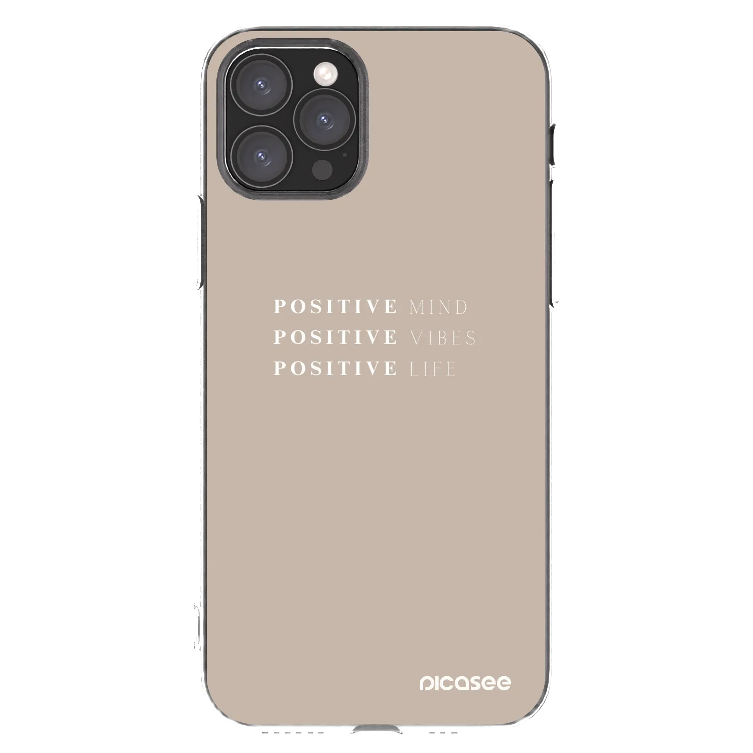 Picasee husă transparentă din silicon pentru Apple iPhone 11 Pro - Positive Vibes