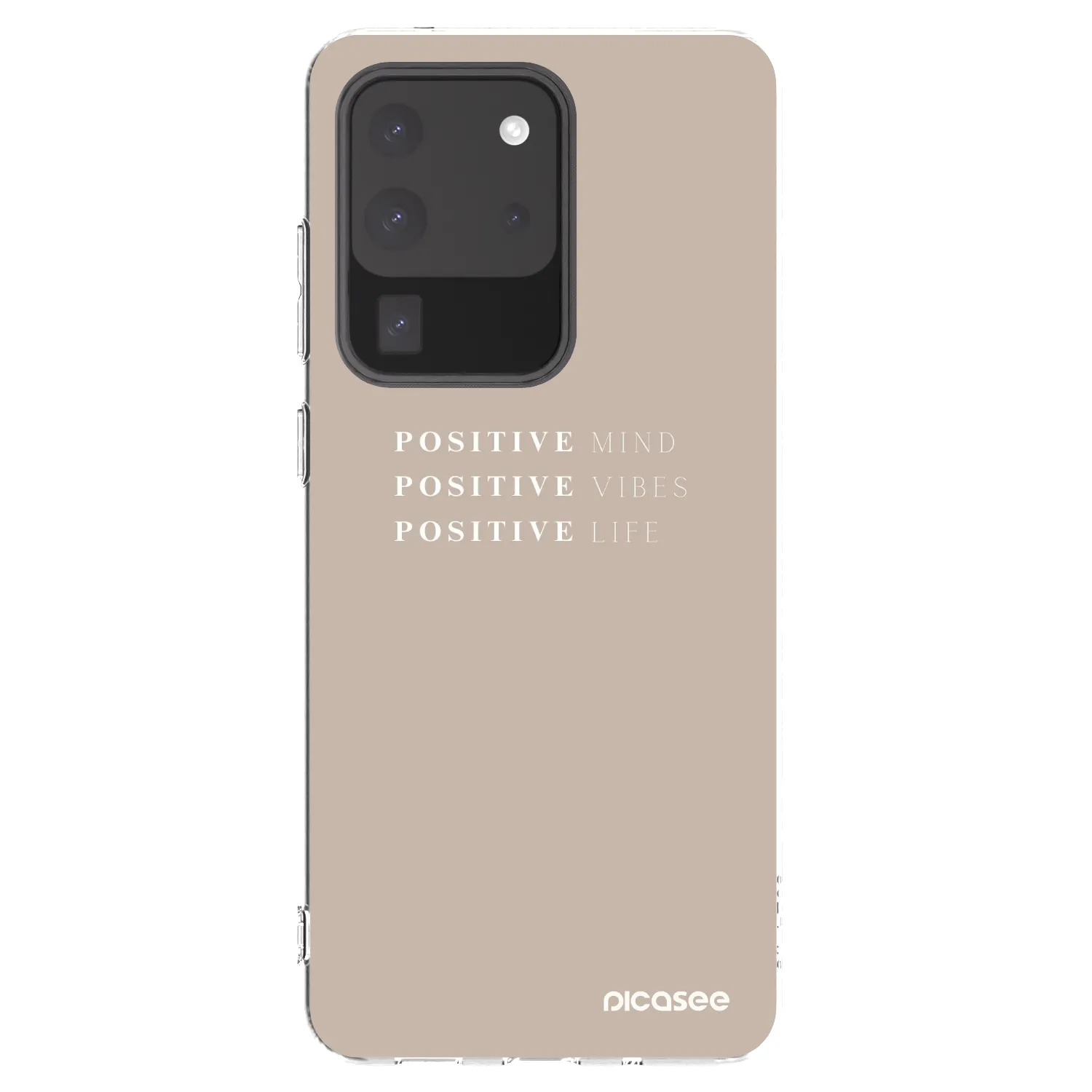Picasee husă transparentă din silicon pentru Samsung Galaxy S20 Ultra 5G G988F - Positive Vibes