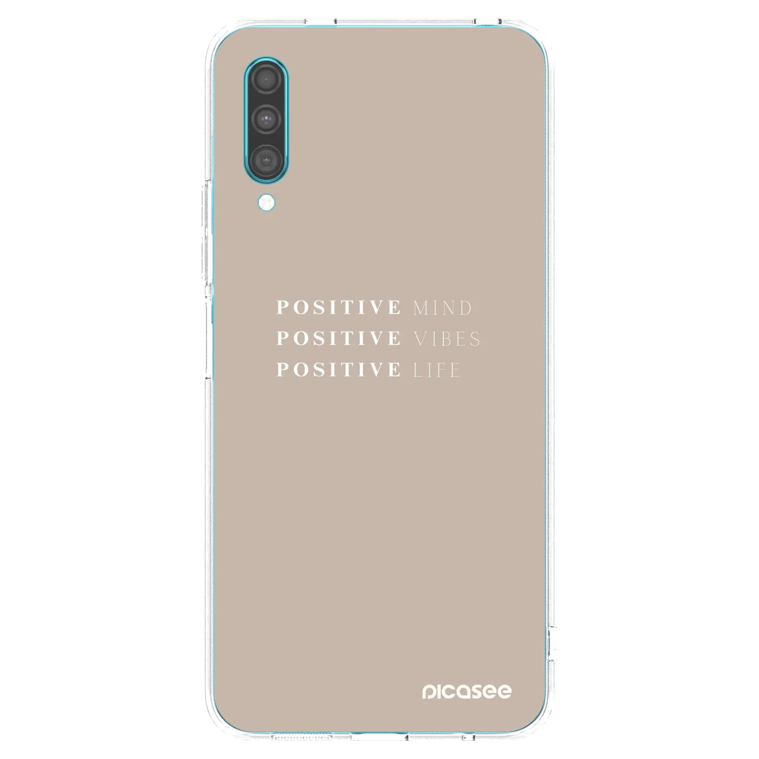Picasee husă transparentă din silicon pentru Samsung Galaxy A30s A307F - Positive Vibes