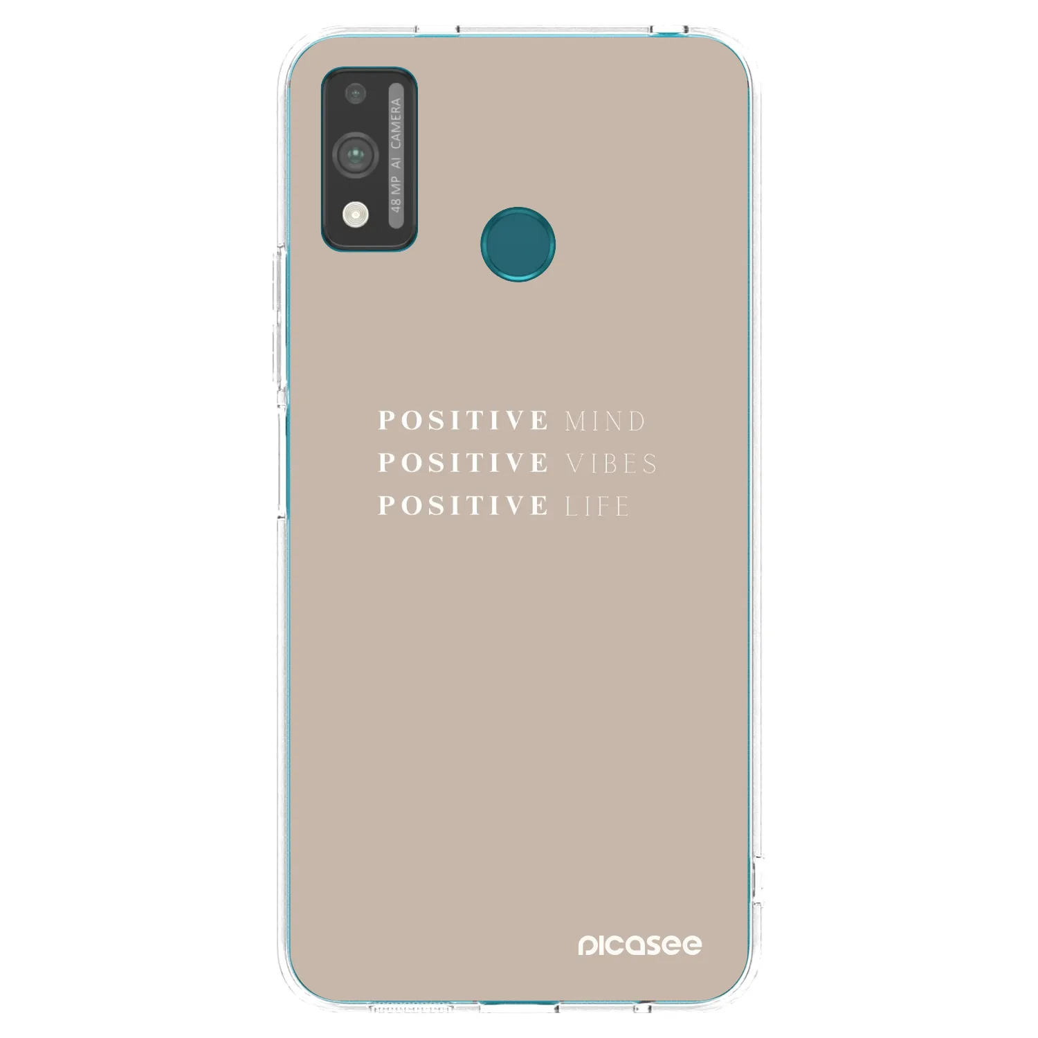Picasee husă transparentă din silicon pentru Honor 9X Lite - Positive Vibes