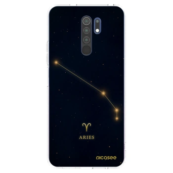 Picasee husă transparentă din silicon pentru Xiaomi Redmi 9 - ARIES