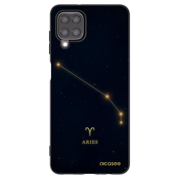 Picasee husă neagră din silicon pentru Samsung Galaxy A12 A125F - ARIES