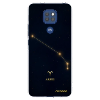 Picasee husă transparentă din silicon pentru Motorola Moto G9 Play - ARIES