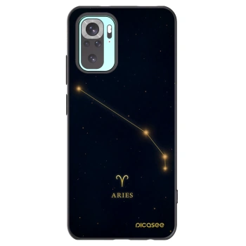 Picasee husă neagră din silicon pentru Xiaomi Redmi Note 10 Pro - ARIES