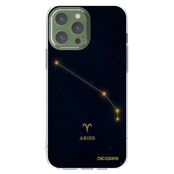 Picasee husă transparentă din silicon pentru Apple iPhone 13 Pro Max - ARIES