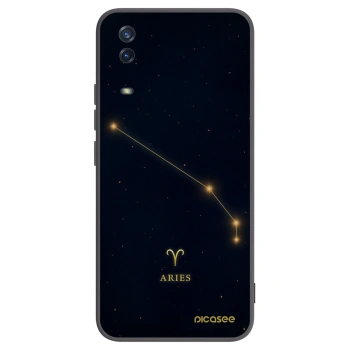 Picasee husă neagră din silicon pentru Vivo Y11s - ARIES