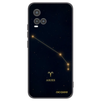 Picasee husă neagră din silicon pentru Vivo Y33s - ARIES