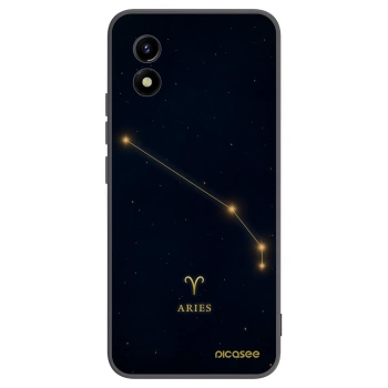 Picasee husă neagră din silicon pentru Vivo Y01 - ARIES