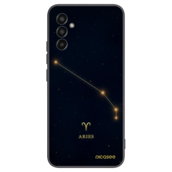 Picasee husă neagră din silicon pentru Samsung Galaxy M13 M135F - ARIES