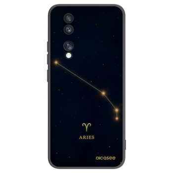 Picasee husă neagră din silicon pentru Honor 70 - ARIES