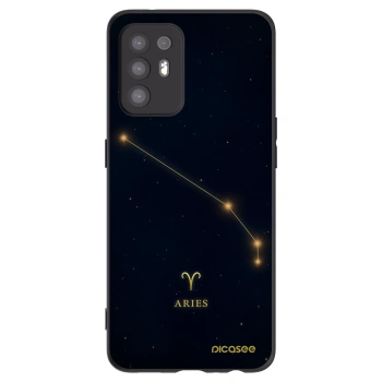 Picasee husă neagră din silicon pentru OPPO A94 5G - ARIES
