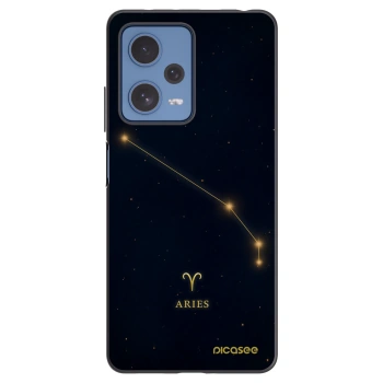 Picasee husă neagră din silicon pentru Xiaomi Redmi Note 12 Pro 5G - ARIES