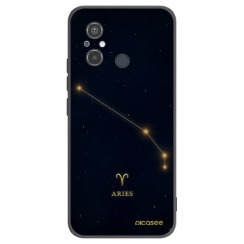 Picasee husă neagră din silicon pentru Xiaomi Redmi 12C - ARIES