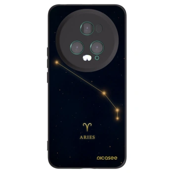 Picasee husă neagră din silicon pentru Honor Magic5 Pro - ARIES