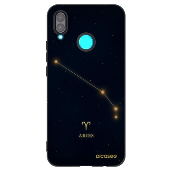 Picasee husă neagră din silicon pentru Huawei Nova 3 - ARIES