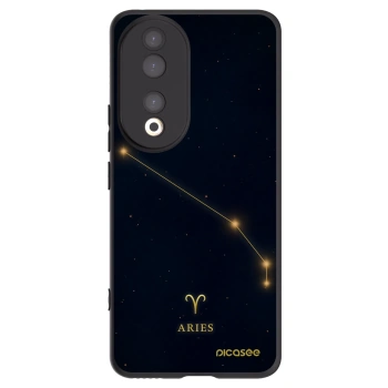 Picasee husă neagră din silicon pentru Honor 90 5G - ARIES