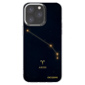 Picasee husă transparentă din silicon pentru Apple iPhone 15 Pro Max - ARIES