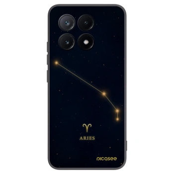 Picasee husă neagră din silicon pentru Xiaomi Poco X6 Pro - ARIES
