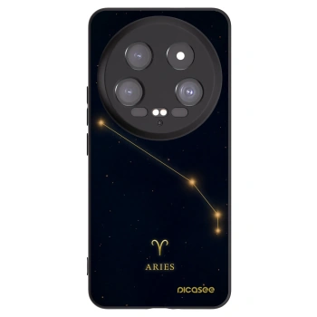Picasee husă neagră din silicon pentru Xiaomi 14 Ultra - ARIES