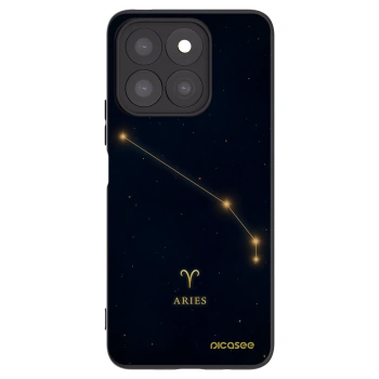 Picasee husă neagră din silicon pentru Honor X8b - ARIES