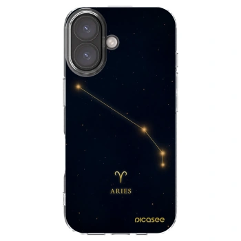 Picasee husă transparentă din silicon pentru Apple iPhone 16 - ARIES