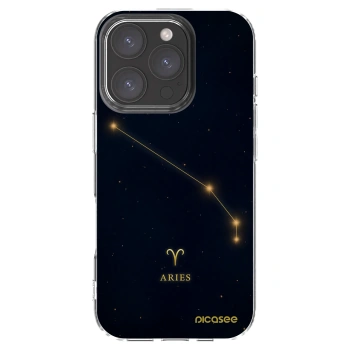 Picasee husă transparentă din silicon pentru Apple iPhone 16 Pro - ARIES