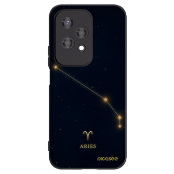 Picasee husă neagră din silicon pentru Honor 200 Lite - ARIES