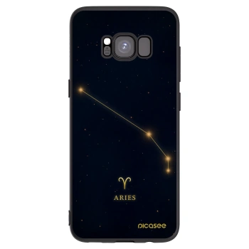 Picasee husă neagră din silicon pentru Samsung Galaxy S8 G950F - ARIES
