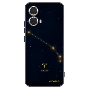Picasee husă neagră din silicon pentru Motorola Moto G85 - ARIES
