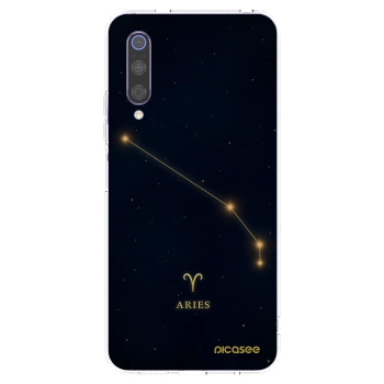 Picasee husă transparentă din silicon pentru Xiaomi Mi 9 - ARIES