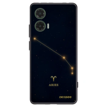Picasee husă neagră din silicon pentru Motorola Moto G35 5G - ARIES