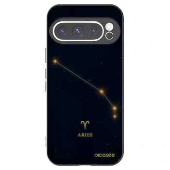 Picasee husă neagră din silicon pentru Google Pixel 9 Pro - ARIES