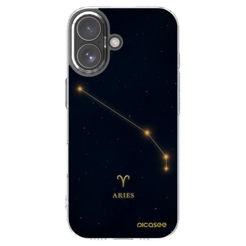 Picasee husă transparentă din silicon pentru Apple iPhone 17 - ARIES