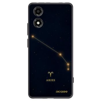 Picasee husă neagră din silicon pentru Motorola Moto E14 - ARIES