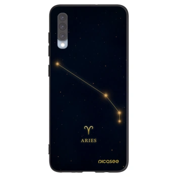 Picasee husă neagră din silicon pentru Samsung Galaxy A70 A705F - ARIES