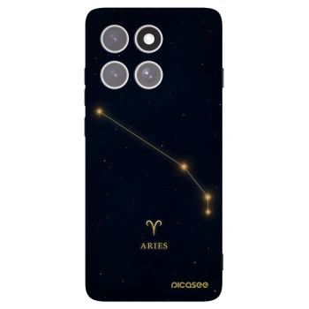 Picasee husă neagră din silicon pentru Motorola Edge 60 Pro - ARIES