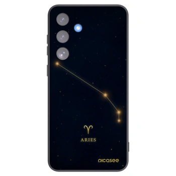 Picasee husă neagră din silicon pentru Samsung Galaxy S25 FE 5G - ARIES