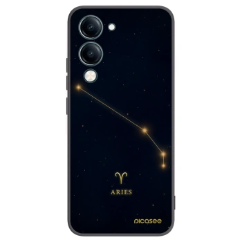 Picasee husă neagră din silicon pentru Vivo Y29s 5G - ARIES