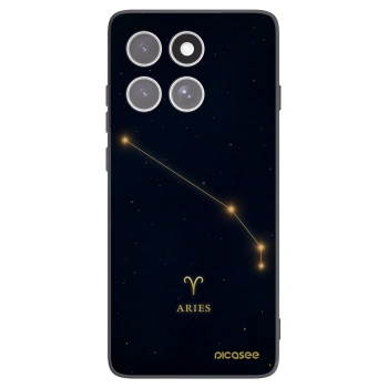 Picasee husă neagră din silicon pentru Motorola Edge 60 Fusion - ARIES