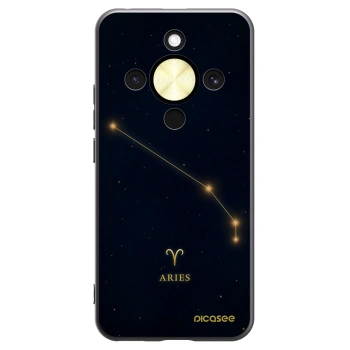 Picasee husă neagră din silicon pentru Honor Magic8 Lite 5G - ARIES