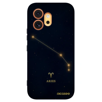 Picasee husă neagră din silicon pentru Honor 600 - ARIES